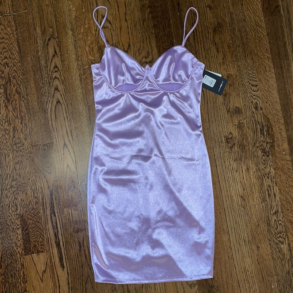 Don't Hide From Me Satin Mini Dress
